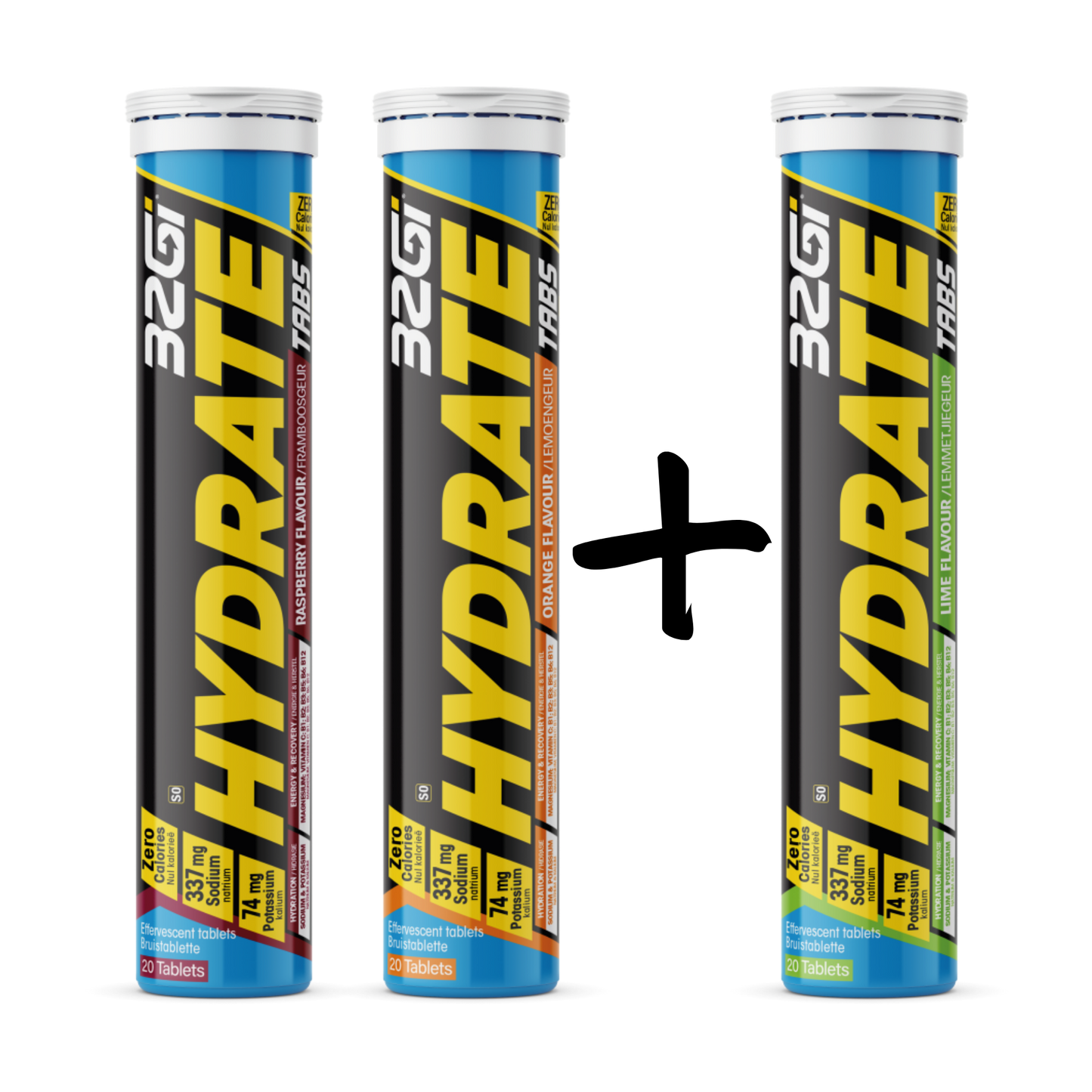 Hydrate - 2 + 1 free