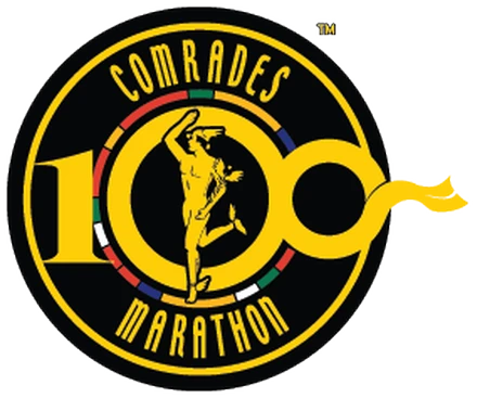 Comrades Marathon centenary logo, 32GI is the official nutritional supplier