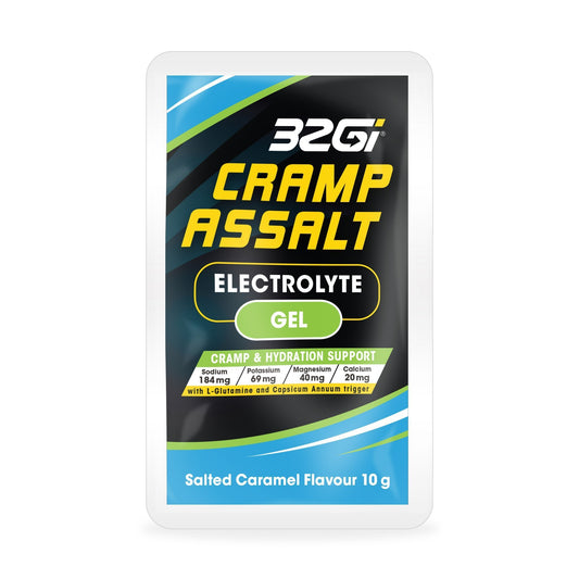 Cramp Assalt - Anti-Cramp & Electrolyte Gel - 32Gi United Kingdom